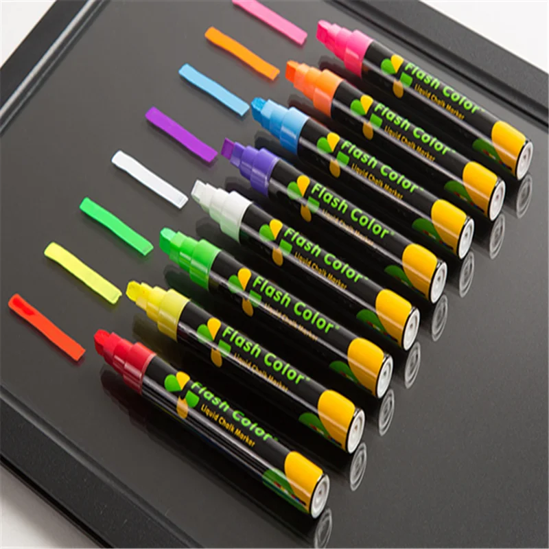 1 шт. креативный цветной стираемый маркер для флуоресцентных пластинчатых ручек