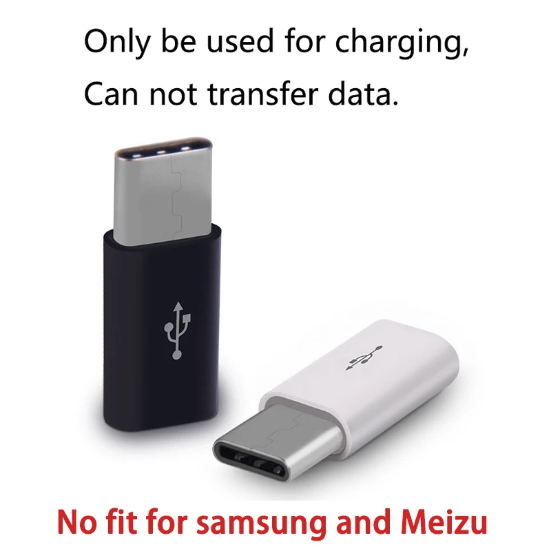 USB To Type C Adapter Type C Adapter 5/1PCS Mobile Phone Adapter Micro USB To USB C Adapter Microusb Connector For Xiaomi Huawei Type C