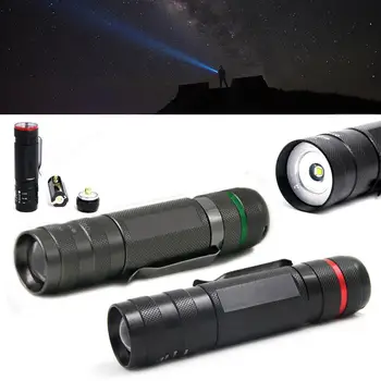 

1x Portable Zoomable 2500 LM LED Tactical Flashlight Torch Lamp Light Flashlights Torche Led Flash Light Lanterns Torche