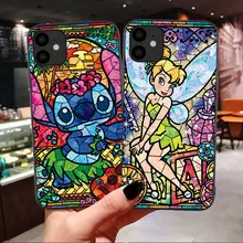 Мягкий чехол для iPhone 11 Pro MAX милый мультяшный Стич маленький чехол с русалкой для iPhone X 6 6S 7 8 Plus XR XS MAX Coque