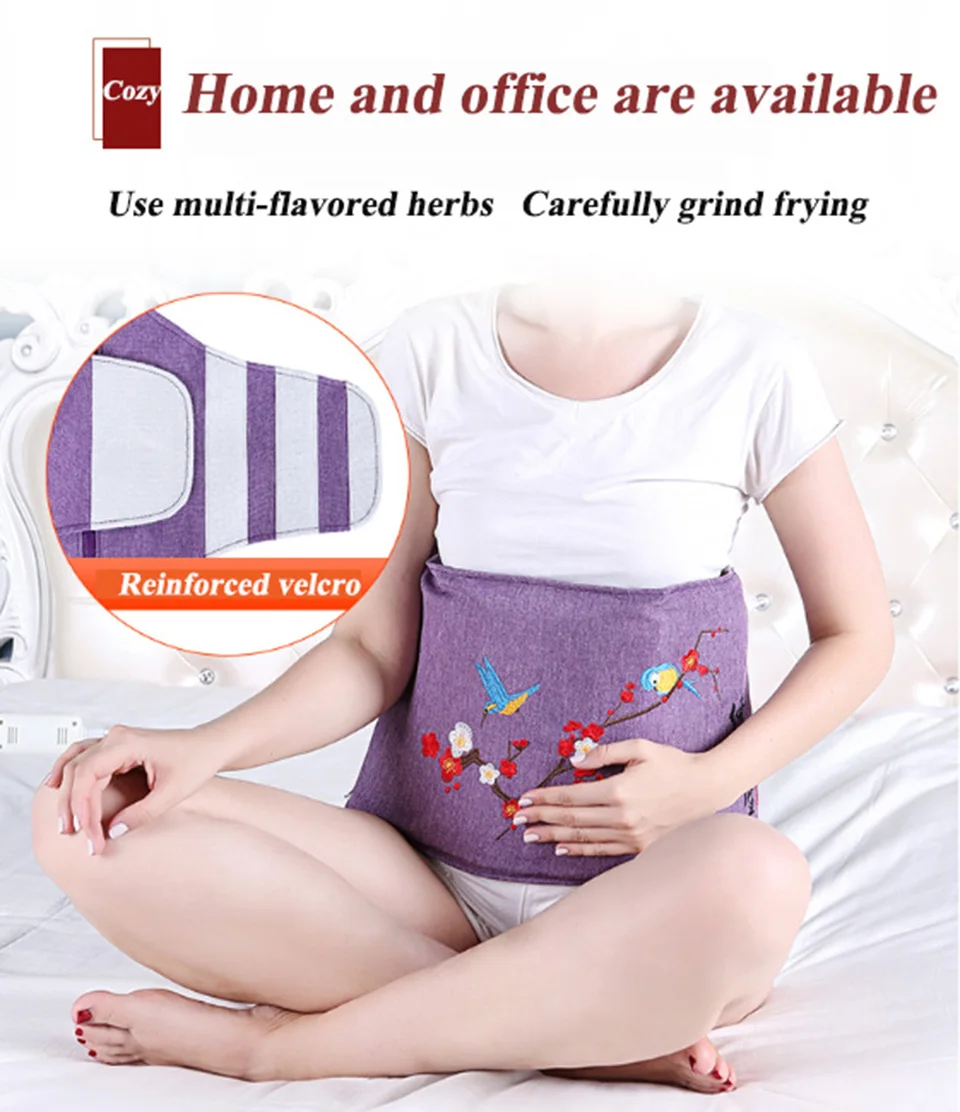 

Electric heating pad with moxibustion and sea salt