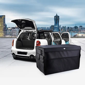 

Car Collapsible Organizer Space Saving Trunk Storage Box Tidy Auto Folding Bag For Mini Copper One JCW S Countryman Car Styling