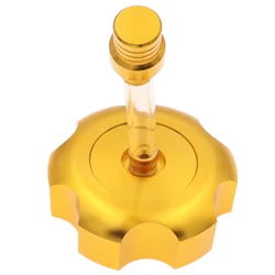 CNC Aluminum Gas Tank Cap - High - Performance, Universal Fit (Gold)