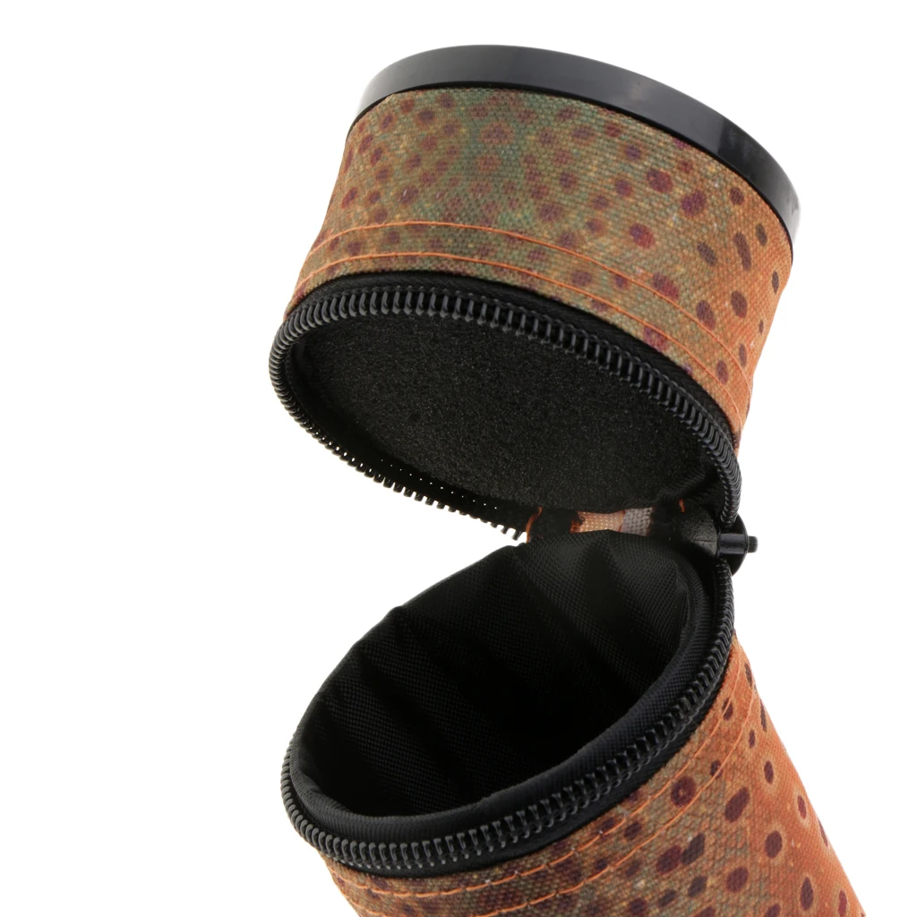 Hard Rod Case Bag EVA Inside Fly Fishing Rod Tube for 9FT Fly Rods