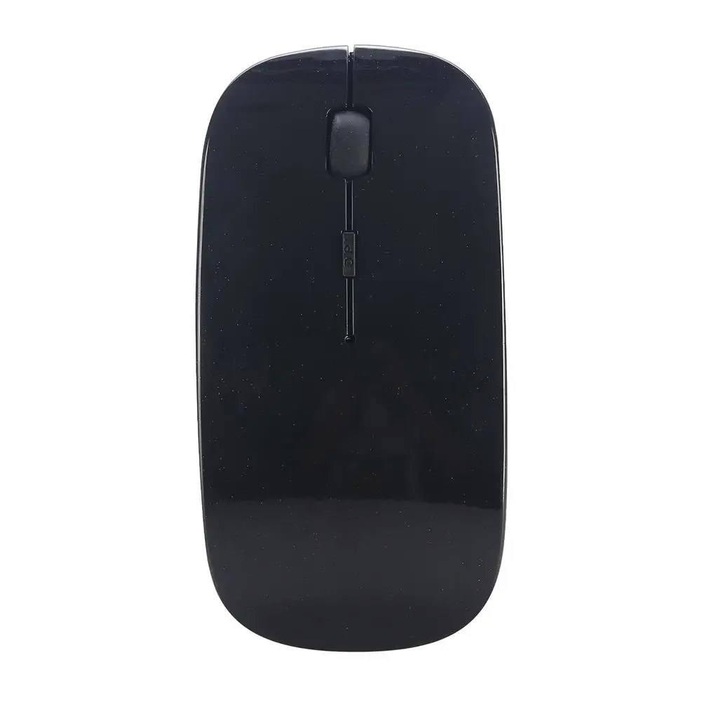 2,4G мини Портативная портативная компьютерная беспроводная четырехсторонняя роликовая игровая мышь Bluetooth офисная деловая мышь - Цвет: White wireless