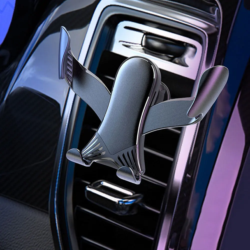 

2019 New Mobile Phone Holder Car Holder Air Vent Stand Mount Car Phone Holder Stand Gravity for Steady Bracket Mobile Phone N21