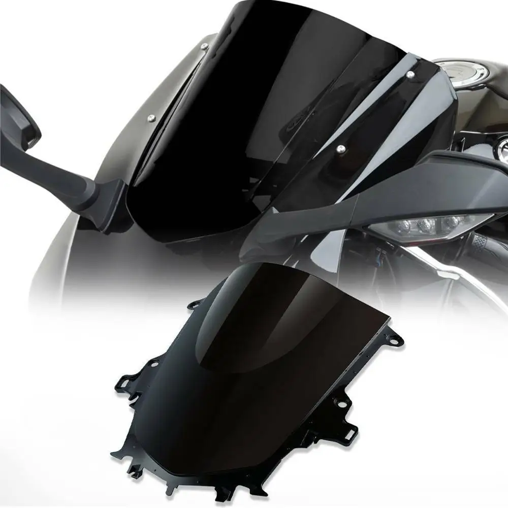 Черное прозрачное лобовое стекло для мотоцикла Yamaha YZF R1 2015-2019 2016 2017 2018 | Автомобили