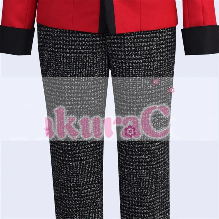 Аниме Kakegurui компульсивный игрок Косплей Костюм Suzui Ryota красный пальто брюки мальчики школьная форма костюм