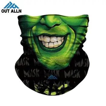 

3D Tube BANDANA Cycling Neck Gaiter Santa Claus Face Shield Outdoors Ironman MTB Quick Dry Neck Warmer Winter For Christmas Gift