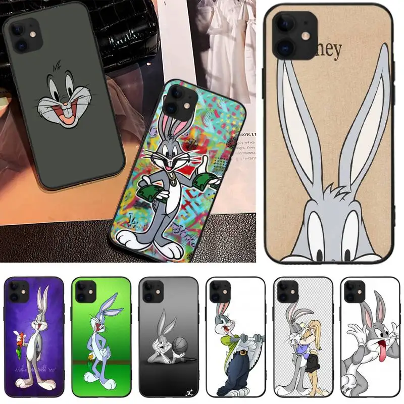 

Ivits Bunny Bugs Customer High Quality Phone Case For iphone6 6s plus 7 8 7 8 plus X XR XS MAX 11 Pro Max Cover