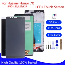 Pour Huawei Honor 7X BND-L21 BND-L22 BND-L24 LCD Affichage Écran Tactile Numériseur Pour Huawei Mate SE D'affichage=