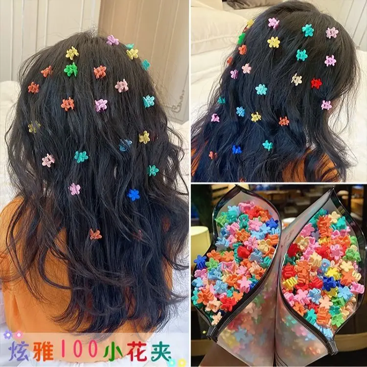 50pcs Small Baby Girls Mini Hairpin Mix Color Hair Claw Clips For Kids  Hairpins Headwear Accessories Hair Crab Claw Grip Bangs - Hair Clip -  AliExpress