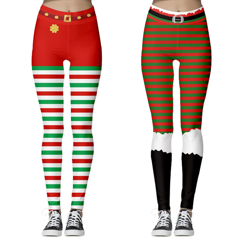 

SOURCE New Products Christmas-Digital Printing WOMEN'S Dress Elasticity Athletic Pants Casual Women's Leggings