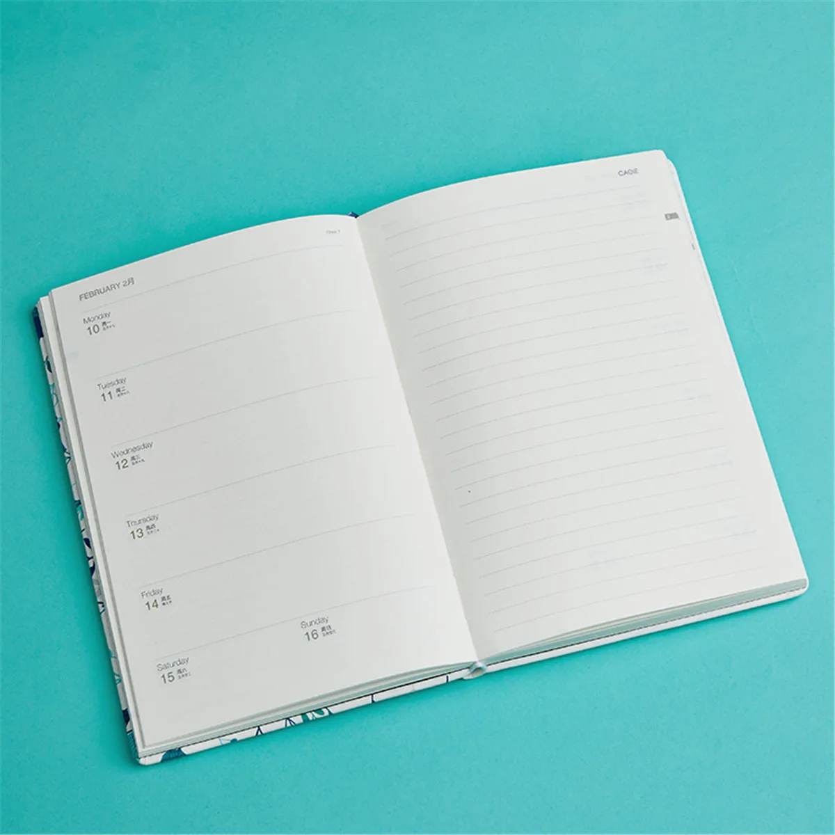 2 стиля симпатичный канцелярский блокнот 365 кавайный планировщик A5 ежемесячный недельный ежедневник планировщик- годовой Тетрадь s