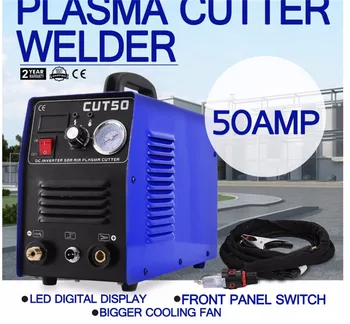 

Free shipping New Plasma Cutting Machine CUT50 220V voltage 50A Plasma Cutter With PT31 Free Welding Accessories