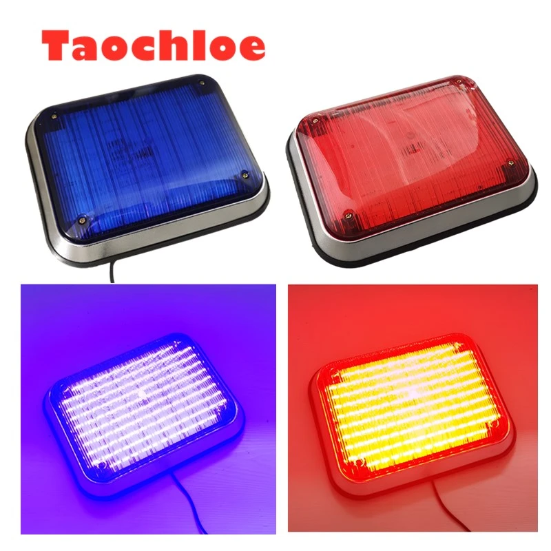 1pcレッドブルーアンバーホワイト12v警察点滅ライトstroboscopes救急車のフラッシュライトポンプ車消防車ledストロボランプ Light For Light Led 24vlight Led Aliexpress