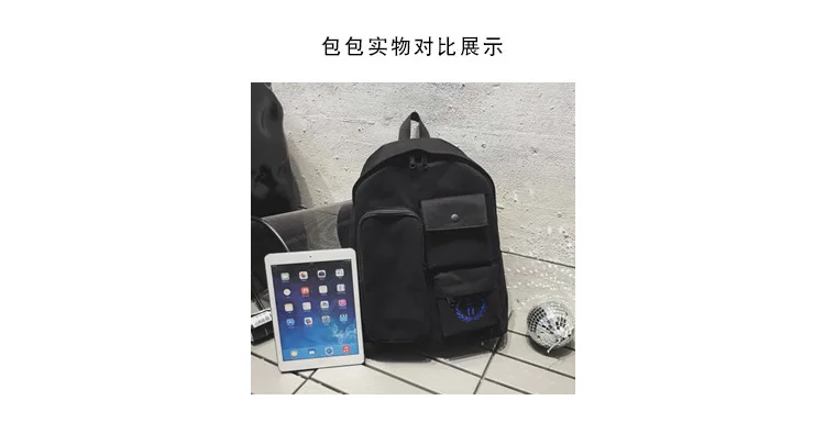 Женский рюкзак Mochila сумки через плечо для девочек-подростков Модные студенческие мягкие