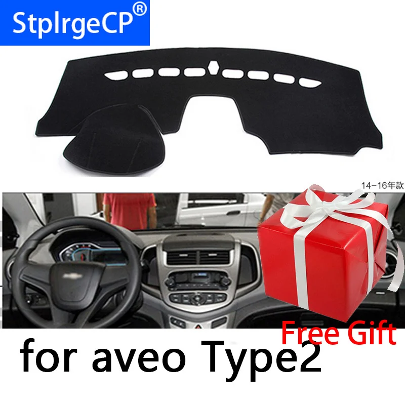 Чехлы на приборную панель для Chevrolet Aveo 2014 2015 2016 2017 правые и левые чехлы автомобиля