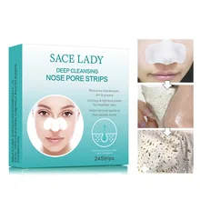 Уход за кожей лица 24 шт полоски для носа глубокая, очищающая, черные точки удаляющая маска для лица точка отклеивания наклейка лист лечение акне