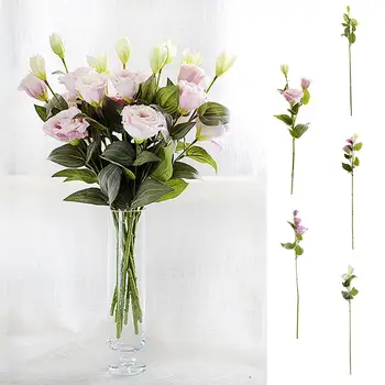 

1Pc Lifelike Artificial Flower Nordic Style Beautiful Silk Rose Peony for Home Garden Bridal Wedding Arrangement Party DIY Decor