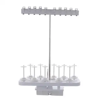 

10-Spool Cone Spools Thread Stand Holder for Brother Embroidery Machines