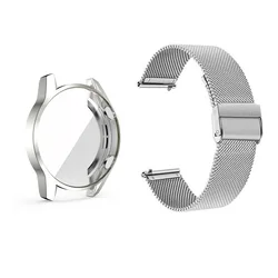 Elegant Metal Watch Strap with Protective Case for Gt 4 41mm (3)