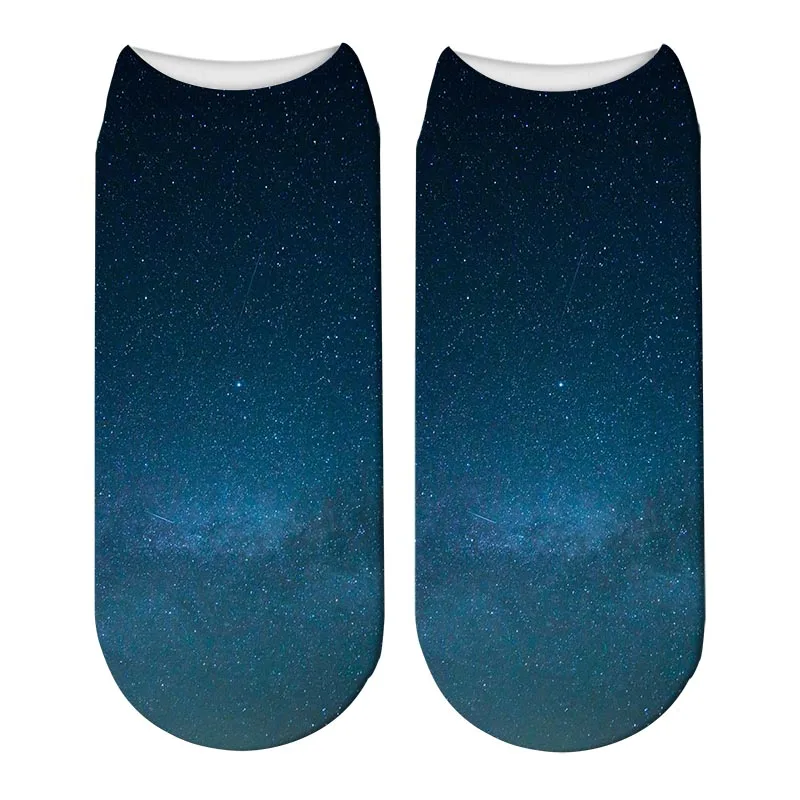 Новые носки с 3D принтом еды и фруктов женские милые до щиколотки единорогом для