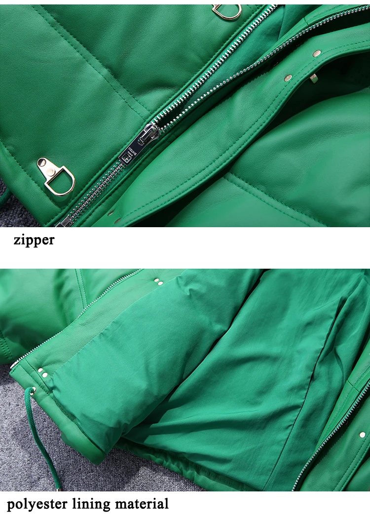 Рисунок 6 - Женский теплый пуховик из шкуры ягненка