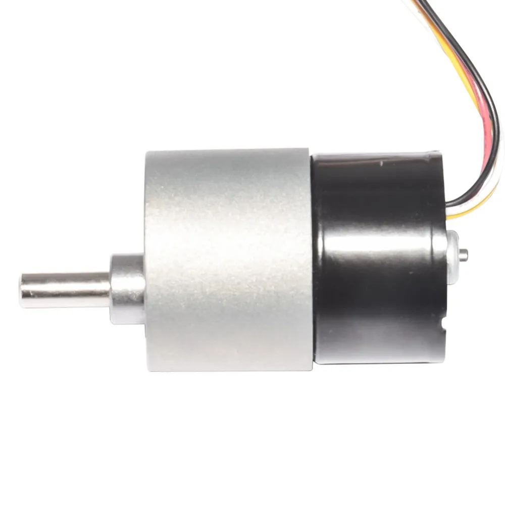 DC бесщеточный Шестерни Мотор 12V 24V Диаметр с ультратонкой оправой 37 мм 10/20/35/65/100/150/200/300/600/1000 об/мин BLDC бесщеточный Шестерни мотор-редуктор электродвигатель