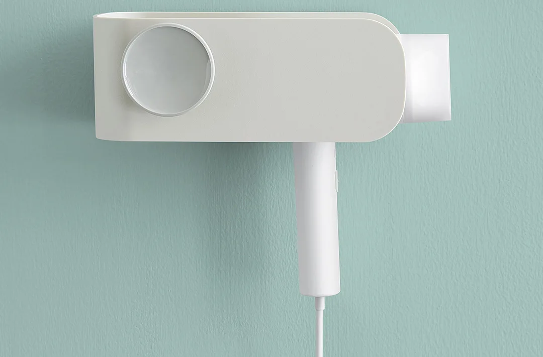 Xiaomi Mijia MIJOY фен стеллаж монтируемый на стену ФЕН держатель для волос сушилка для волос стойка Расческа бритва держатель
