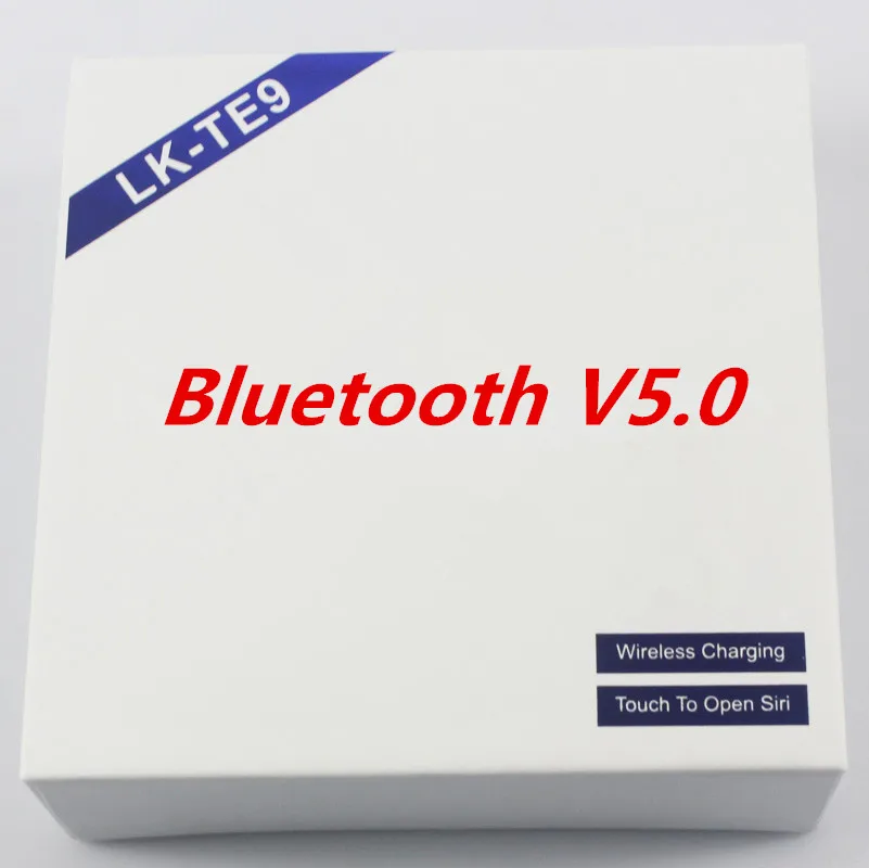 LK-TE9 TWS беспроводной Bluetooth 5,0 наушники всплывающие беспроводной зарядный наушник с сенсорным управлением двойной вызов наушник