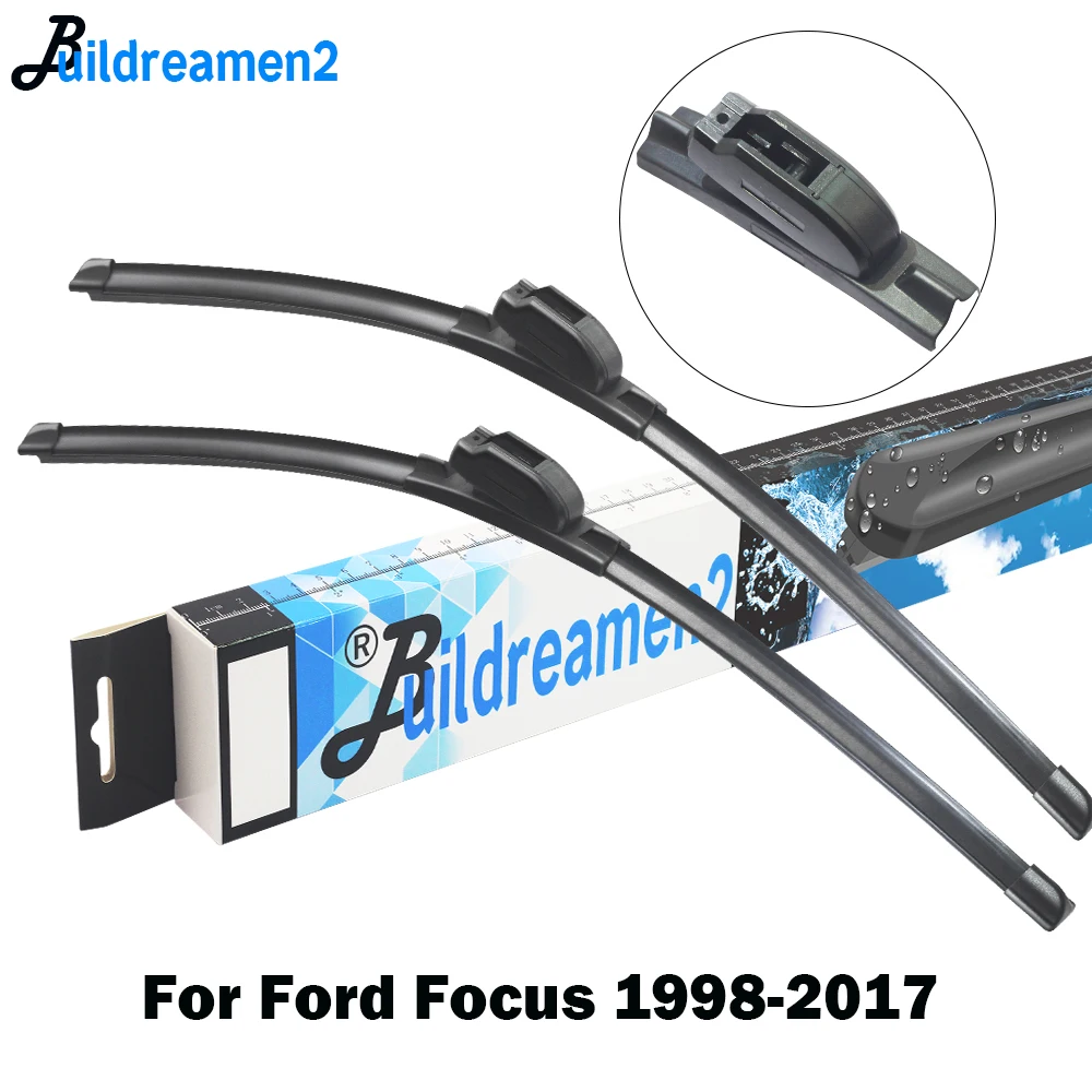 Щетка стеклоочистителя Buildreamen2 для Ford Focus Mk1 1998 2005 Mk2 2011 Mk3 2012 2017 стеклоочиститель из