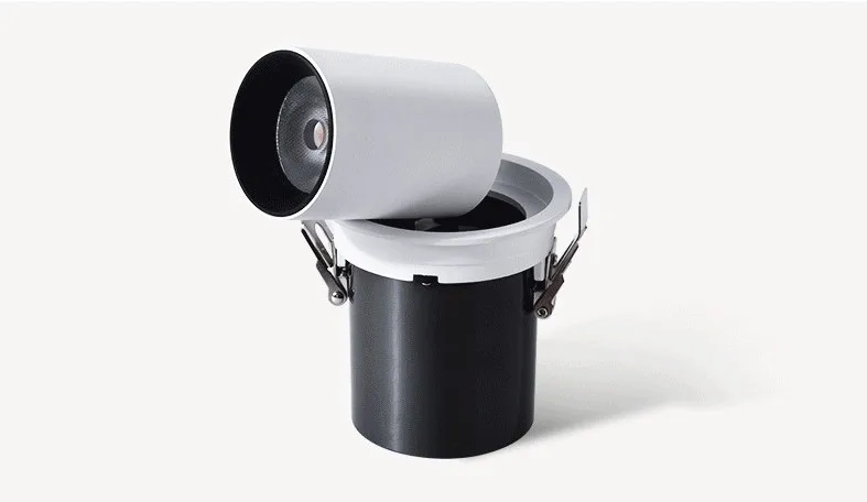 嵌入式射灯_cob可伸缩led嵌入式射灯单灯双头室内酒店工程---阿里巴巴_02_10