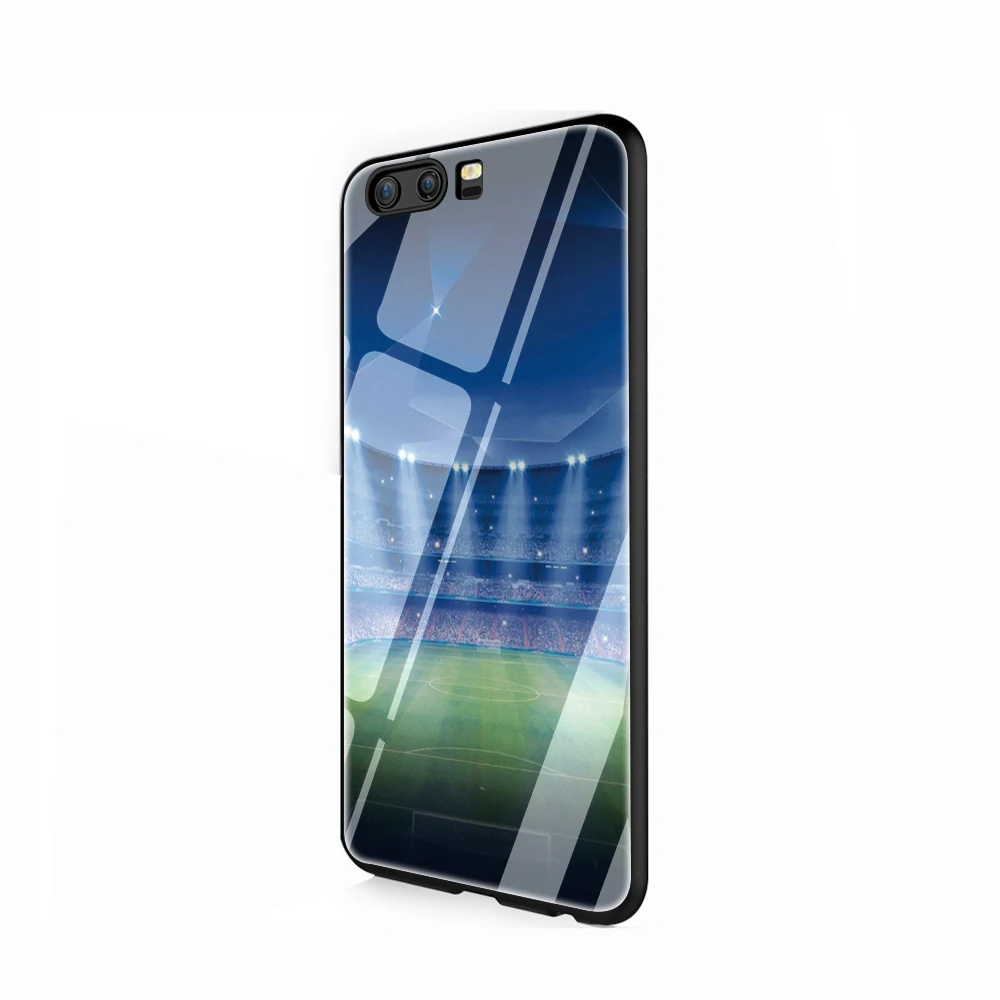 EWAU Барселона, Испания Estadio Camp закаленное стекло чехол для телефона huawei mate P 10 20 30 Lite Pro Y9 Honor 8X 7A - Цвет: G7