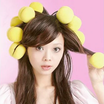 

Curly Hair Ball Hair Curlers Pear Blossom Curly Hair Maker Physics Curly Hair Useful Product Name Excellence Donuts Curly