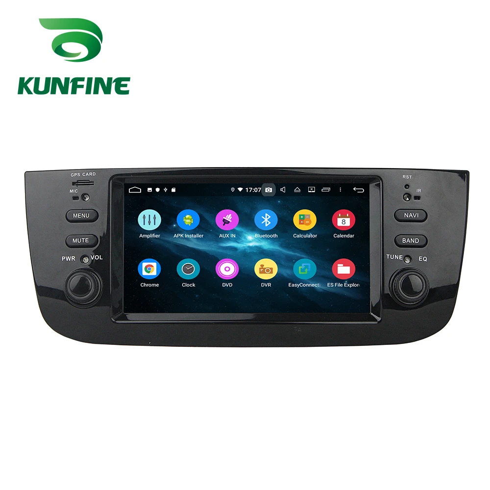 Android 9,0, четыре ядра, 4 Гб ОЗУ, 64 Гб ПЗУ, автомобильный DVD, gps навигация, мультимедийный плеер, стерео для RENAULT LINEA Punto, 2012