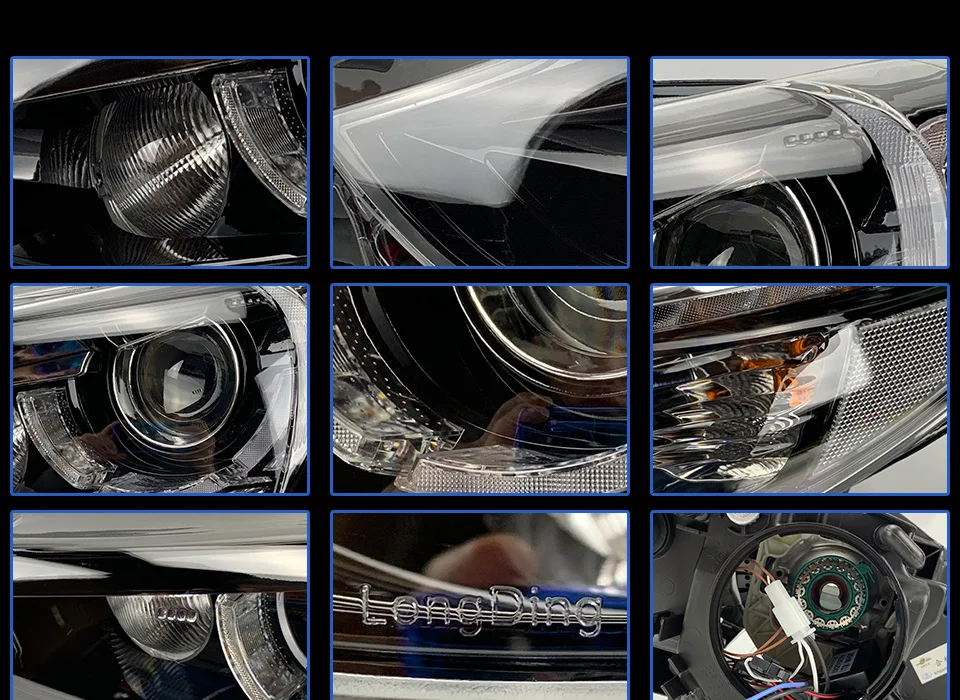 Фара для автомобиля Mazda 6 Atenza 2013- фары Противотуманные фары Дневные ходовые огни DRL H7 светодиодный Биксеноновая лампа автомобильные аксессуары