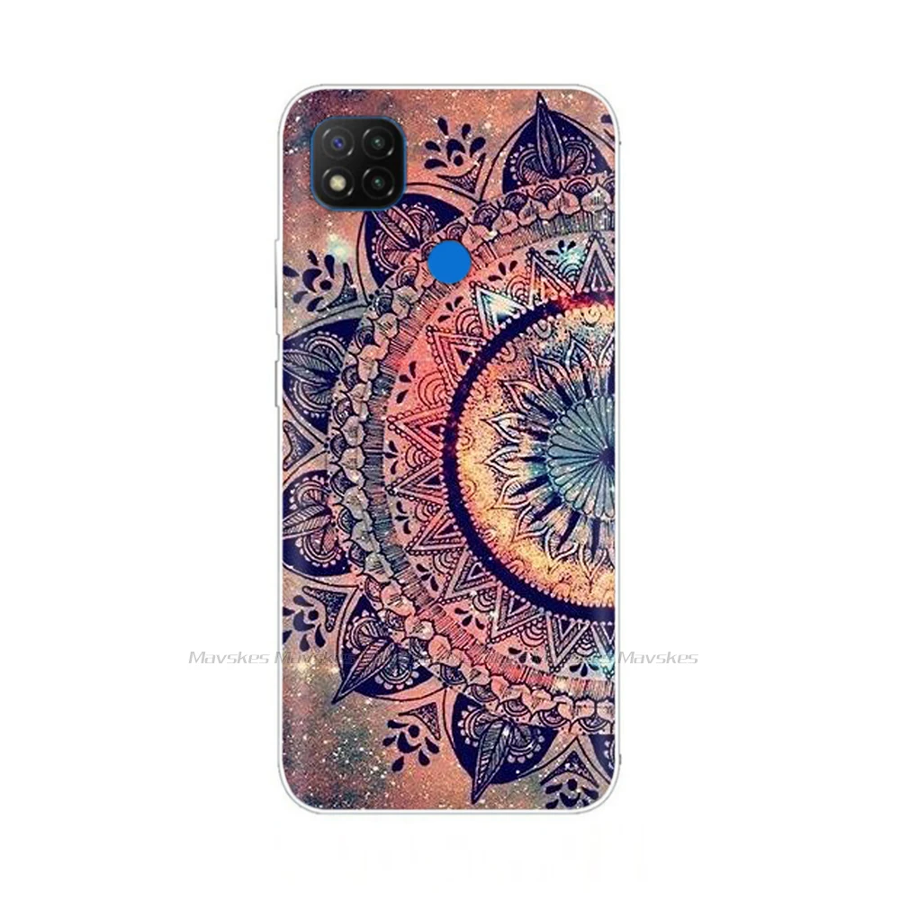 case for xiaomi For Xiaomi Redmi 9C NFC Case Soft TPU Silicon Phone Back Cover for Redmi 9C Case redmi9c 9 C Printed Etui Bumper Fundas Coque xiaomi leather case chain Cases For Xiaomi