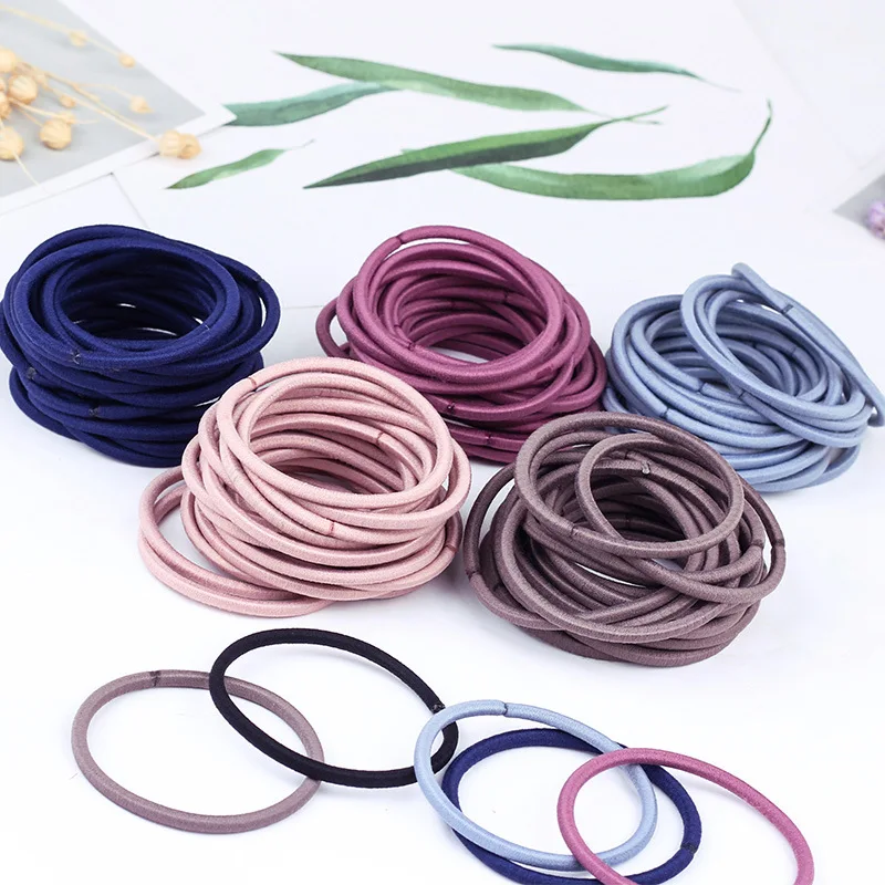 

Hair Band Hairband Cute Elasticity Tie Simple Rubber Band Sweet Beauty Not Inlaid Versatile 20-24. 99 Yuan Lanyard