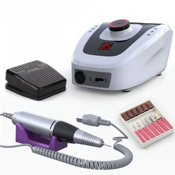 

Electric Nail Drill Machine 32W 35000RPM Nail Art Equipment Manicure Machine Accessory Electric Nail File Nail Drill Bit Tool