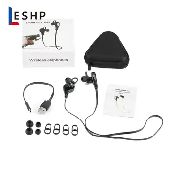 

New LESHP Headphones Wireless Earphones Sport Headset Premium Sound Bass Noise Cancelling Ergonomic Design with Mic