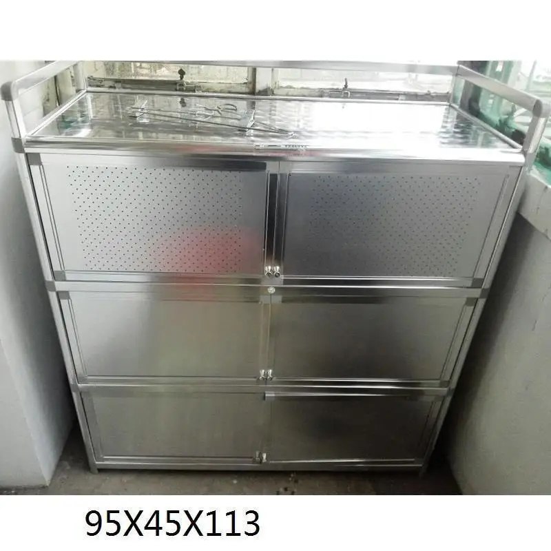 Number 18 Comedores Dolap Kaplama консольные столы Aparadores шкаф Meuble Mueble Cocina из алюминиевого сплава кухонная мебель шкаф - Цвет: Number 18