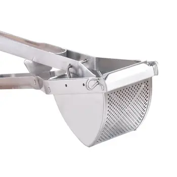 

Heavy Duty Stainless Steel Manual Juicer Potato Masher Ricer for Baby Food Fruit X4YD