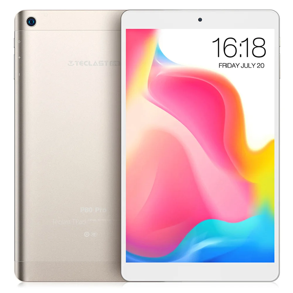 

Teclast P80 Pro Tablet PC 8 inch Expand TF Card WiFi HDMI GPS MTK8163 1.3GHz 3GB RAM 16GB 32GB ROM Quad Core Double Cams 5000mAh