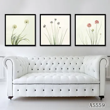 

Abstract Oil Painting Print on Canvas 3pcs Modular Color Flower Canvas Printing Canvas Painting Wall Art Picture Home Decor
