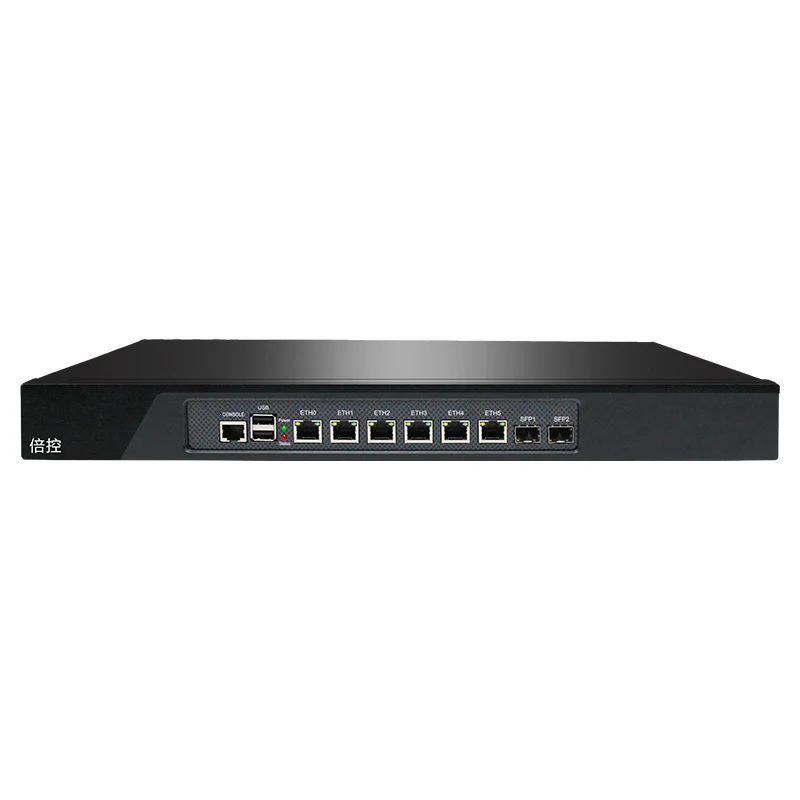 Настольный сервер 1U брандмауэр pfsense роутер с 6 гигабитными 10 Гб SFP + LAN Intel