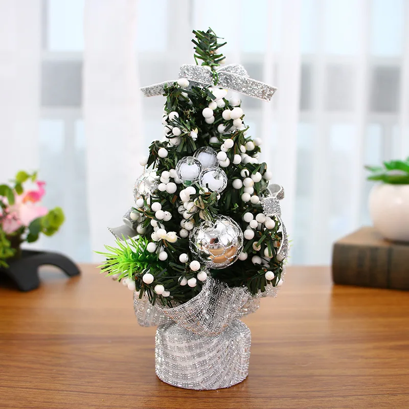 

Desk Table Top Mini Christmas Xmas Tree Small Party Ornaments Decoration For Home Christmas Tree Ornament