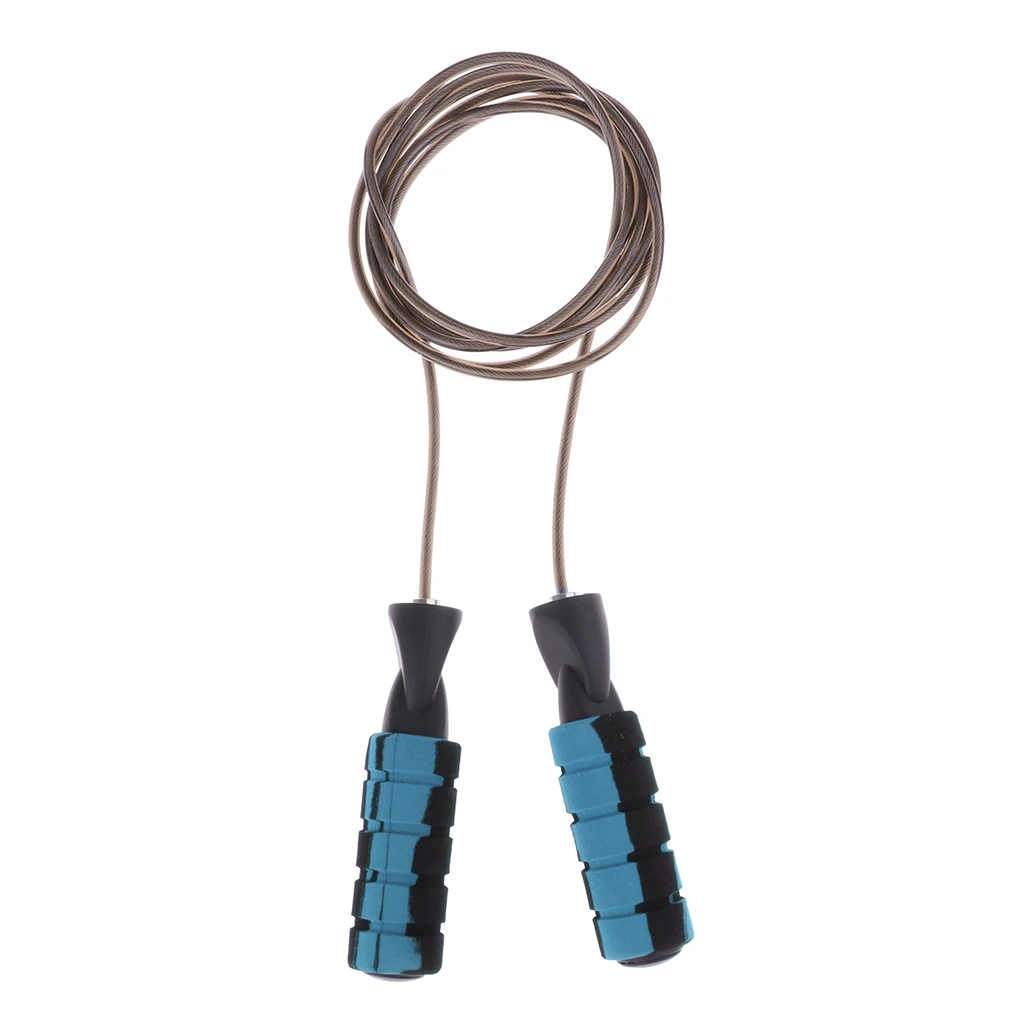 Elastic Jump Rope Easily Adjustable Comfortable Handles for Men Women & Kids for Fitness Body Build Cardio General Workout