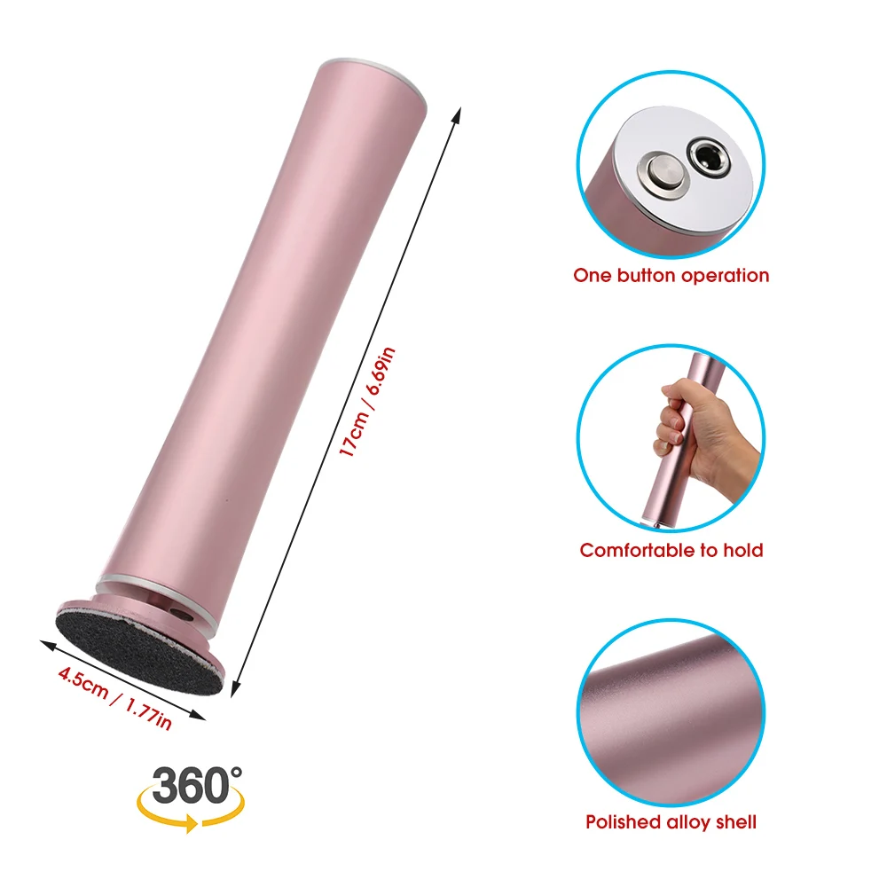 

Electric Foot Callus Remover Foot File Foot Care Tool Dry Dead Skin Remover with Sandpaper Disk Pedicure Machine