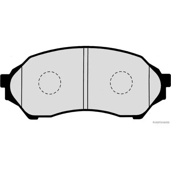 Колодки тормозные MAZDA 323 1.4-1.5 98-04 передние NIPPARTS J360